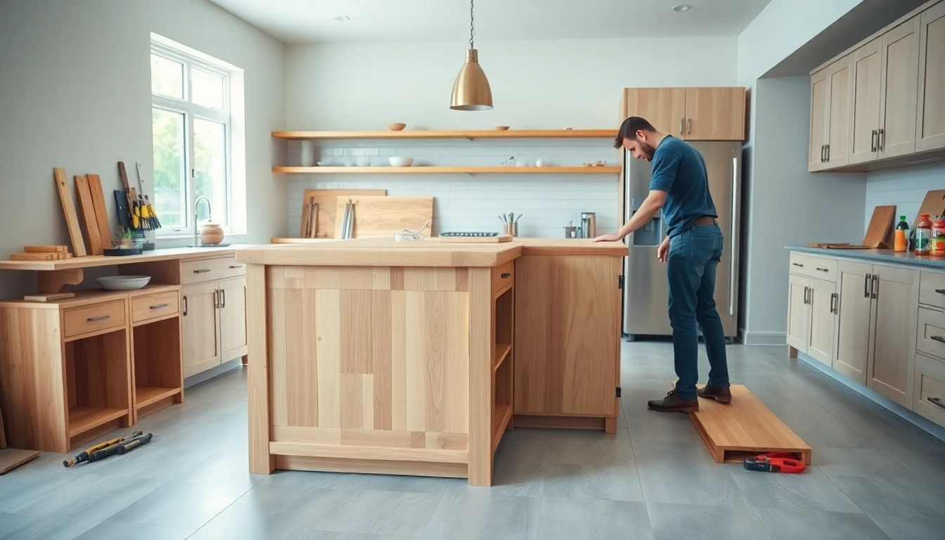 Custom Kitchen Islands
